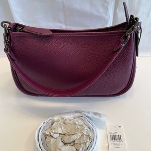Coach Cary crossbody in deep berry